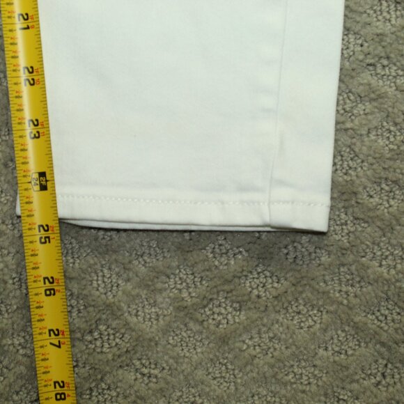 Chico's So Slimming Size 00 / XS Pristine White Ankle Jeans - Picture 3 of 6
